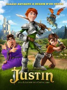 Justin and the Knights of Valour - French DVD movie cover (xs thumbnail)