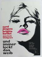 Et Dieu... cr&eacute;a la femme - German Movie Poster (xs thumbnail)