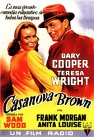 Casanova Brown - Spanish Movie Poster (xs thumbnail)