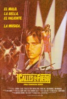Streets of Fire - Spanish Movie Poster (xs thumbnail)