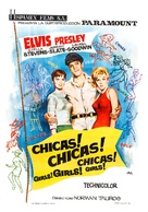 Girls! Girls! Girls! - Spanish Movie Poster (xs thumbnail)