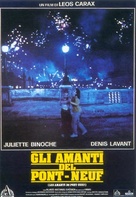 Les amants du Pont-Neuf - Italian Movie Poster (xs thumbnail)
