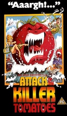 Attack of the Killer Tomatoes! - British VHS movie cover (xs thumbnail)
