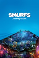 Smurfs: The Lost Village - Lebanese Movie Poster (xs thumbnail)