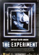 Das Experiment - Italian Movie Poster (xs thumbnail)