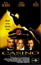 Casino - German VHS movie cover (xs thumbnail)