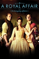 En kongelig aff&aelig;re - DVD movie cover (xs thumbnail)