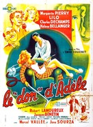 Le don d&#039;Ad&egrave;le - French Movie Poster (xs thumbnail)
