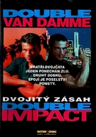 Double Impact - Czech Movie Cover (xs thumbnail)