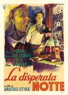 The Long Night - Italian Movie Poster (xs thumbnail)