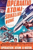 Voyage to the Bottom of the Sea - Finnish Movie Poster (xs thumbnail)