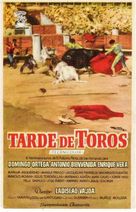 Tarde de toros - Spanish Movie Poster (xs thumbnail)