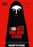 A Girl Walks Home Alone at Night - Dutch Movie Poster (xs thumbnail)