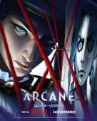 &quot;Arcane: League of Legends&quot; - Brazilian Movie Poster (xs thumbnail)