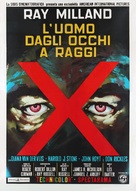 X - Italian Movie Poster (xs thumbnail)