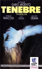 Tenebre - Argentinian VHS movie cover (xs thumbnail)