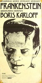 Frankenstein - Swedish Movie Poster (xs thumbnail)