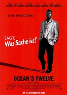 Ocean&#039;s Twelve - German Movie Poster (xs thumbnail)