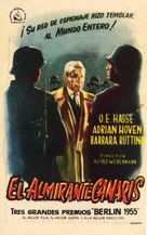 Canaris - Spanish Movie Poster (xs thumbnail)