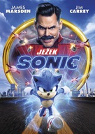 Sonic the Hedgehog - Czech DVD movie cover (xs thumbnail)