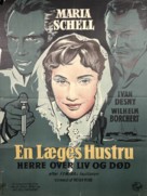 Herr &uuml;ber Leben und Tod - Danish Movie Poster (xs thumbnail)