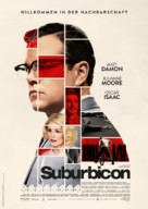 Suburbicon - German Movie Poster (xs thumbnail)