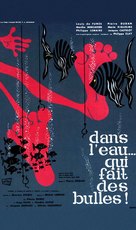 Dans l&#039;eau qui fait des bulles - French Movie Poster (xs thumbnail)