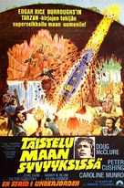 At the Earth&#039;s Core - Finnish Movie Poster (xs thumbnail)