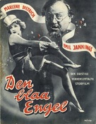 Der blaue Engel - Danish Movie Poster (xs thumbnail)