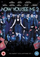 Now You See Me 2 - British DVD movie cover (xs thumbnail)