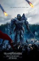Transformers: The Last Knight - German Movie Poster (xs thumbnail)