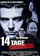 14 Tage lebensl&auml;nglich - German Movie Poster (xs thumbnail)