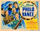 Calling Philo Vance - Movie Poster (xs thumbnail)