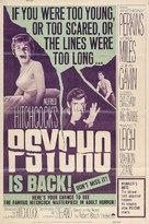 Psycho - Re-release movie poster (xs thumbnail)
