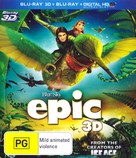 Epic - Australian Blu-Ray movie cover (xs thumbnail)