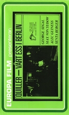 The Quiller Memorandum - Norwegian VHS movie cover (xs thumbnail)