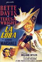 The Little Foxes - Spanish Movie Poster (xs thumbnail)