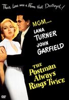 The Postman Always Rings Twice - DVD movie cover (xs thumbnail)