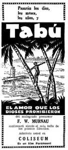Tabu - Spanish poster (xs thumbnail)