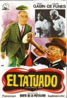 Le tatou&eacute; - Spanish Movie Poster (xs thumbnail)