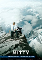 The Secret Life of Walter Mitty - German Movie Poster (xs thumbnail)