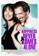 Un bonheur n&#039;arrive jamais seul - British Movie Poster (xs thumbnail)