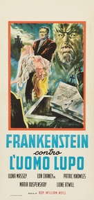 Frankenstein Meets the Wolf Man - Italian Movie Poster (xs thumbnail)