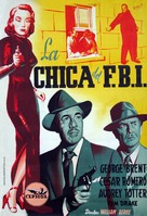 FBI Girl - Spanish Movie Poster (xs thumbnail)