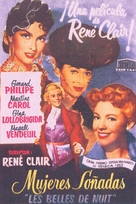 Les belles de nuit - Spanish Movie Poster (xs thumbnail)