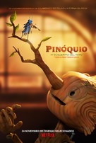 Guillermo del Toro&#039;s Pinocchio - Portuguese Movie Poster (xs thumbnail)