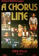 A Chorus Line - German Movie Poster (xs thumbnail)