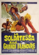 La soldatessa alle grandi manovre - Italian Movie Poster (xs thumbnail)