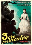 Three Hours to Kill - Italian Movie Poster (xs thumbnail)