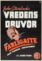 The Grapes of Wrath - Swedish Movie Poster (xs thumbnail)